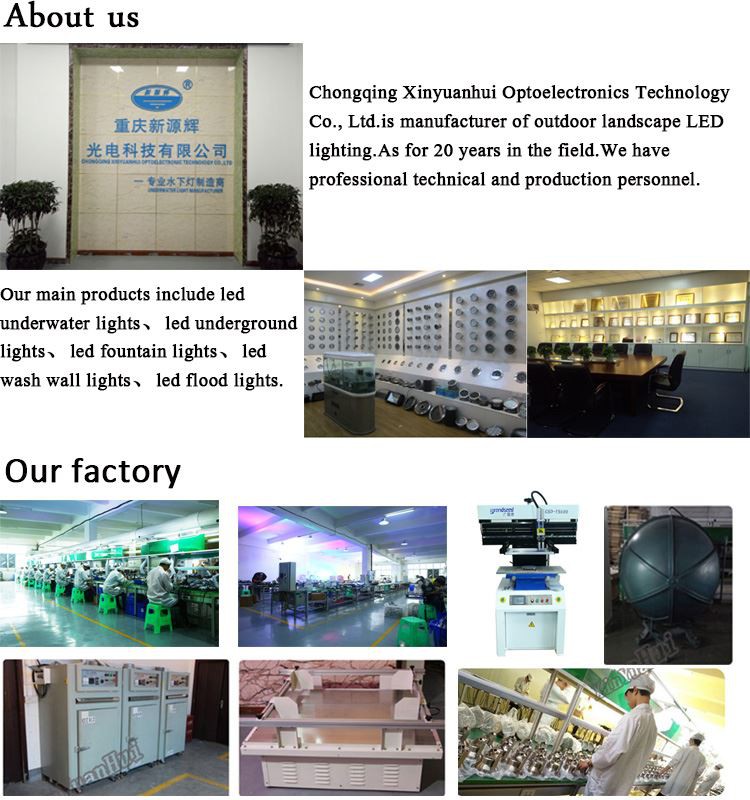 XYH rgb wall washer led lights