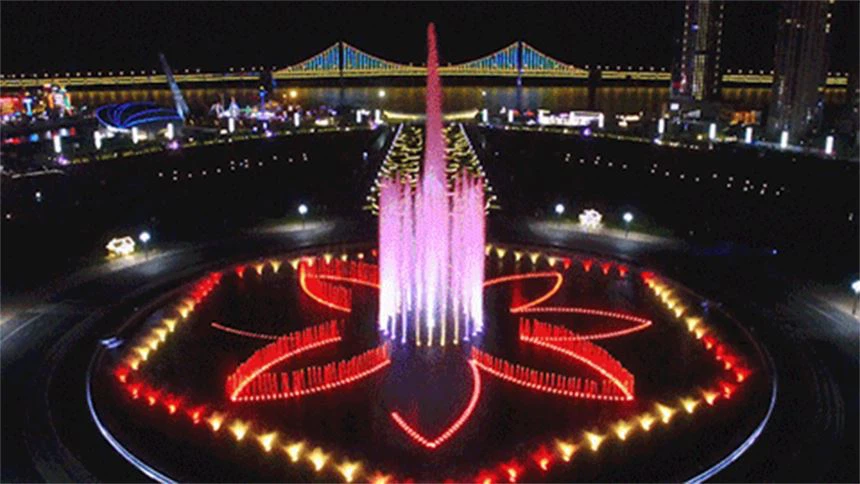 xinghai fountain light