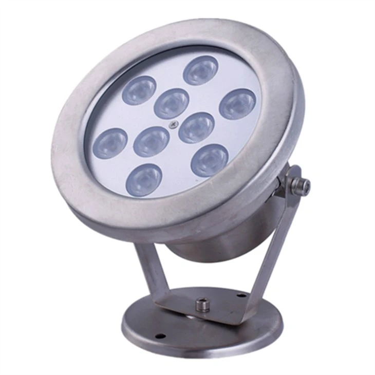 Remote Control Submersible RGB Fountain LED Underwater Lights for Fountains suppliers